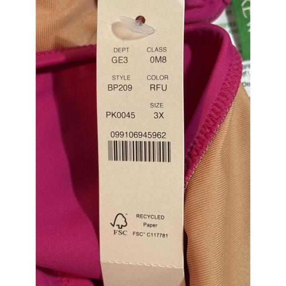 NEW J. Crew Heritage 1989 High-Leg Bikini Bottom BP209 Fuchsia Pink Size 3X 3XL - Picture 11 of 14